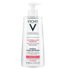 Nước Tẩy Trang Vichy Pureté Thermale 400ml - Dành Cho Da Nhạy Cảm, Làm Sạch Sâu, Giúp Da Thoáng Khỏe, Không Paraben