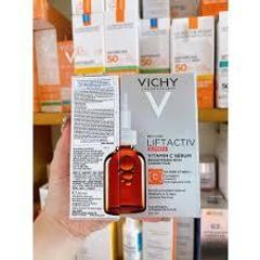 Serum Vichy Vitamin C 15% Pure 20ml - Làm Sáng Da, Trẻ Hóa, Giảm Nếp Nhăn, Phù Hợp Mọi Loại Da