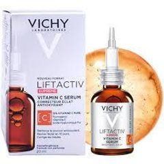 Serum Vichy Vitamin C 15% Pure 20ml - Làm Sáng Da, Trẻ Hóa, Giảm Nếp Nhăn, Phù Hợp Mọi Loại Da