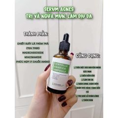 Tinh Chất Serum Ngừa Mụn Kyung Lab Acnes 50ml - Ampoule Chiết Xuất Centella Asiatica Giúp Giảm Mụn, Kháng Khuẩn và Làm Mờ Thâm