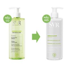 Nước Tẩy Trang SVR Sebiaclear 400ml - Giúp Làm Sạch Dầu Thừa, Thông Thoáng Lỗ Chân Lông, Dành Cho Da Nhạy Cảm, Mụn