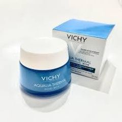 Kem Dưỡng Ẩm Vichy Aqualia Thermal 50ml - Dành Cho Da Khô & Nhạy Cảm, Cấp Nước Tức Thì, Giúp Da Mịn Màng, Khỏe Mạnh
