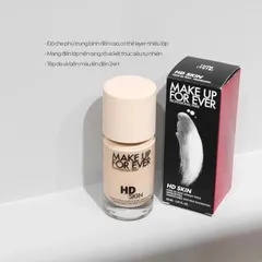 Kem nền Make Up For Ever HD Skin - Lớp nền tự nhiên, bền màu 24h, chống nước, phù hợp với da hỗn hợp và da dầu