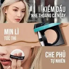 Phấn Nước Maybelline Fit Me Matte+Poreless Cushion Mịn Nhẹ Kiềm Dầu 14g
