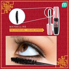 Mascara Maybelline Hyper Curl Waterproof 9.2ml - Dài Mi, Cong Mi, Chống Thấm Nước, Không Lem, Dày Gấp 3 Lần, Dành Cho Mi Mỏng, Thưa, Ngắn