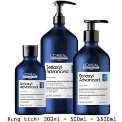 Dầu Gội L'Oréal Professionnel Serie Expert 300ml - 500ml - 1500ml cho Da Đầu Khô và Nhạy Cảm, Cân Bằng Độ Ẩm và Làm Sạch Dịu Nhẹ