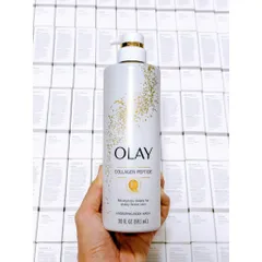 Sữa Tắm OLAY Regenerist Collagen & Vitamin B3 - Dưỡng ẩm, Săn chắc Da, 591ML - Sản phẩm Chăm Sóc Cơ Thể Mỹ