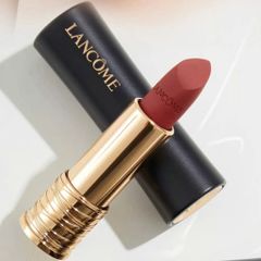 Son L'Absolu Rouge Drama Matte 3.6g Màu 295 French Rendez-Vous - Son Môi Hồng Đất Ánh Đỏ Sang Trọng, Lên Màu Chuẩn, Dưỡng Ẩm Mềm Mại