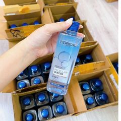Nước Tẩy Trang L'Oreal Paris 3-in-1 Micellar Water Xanh Đậm 400ml - Sạch Sâu, Giữ Ẩm, Phù Hợp Với Mọi Loại Da