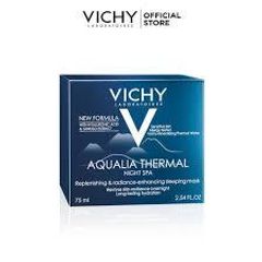 Mặt Nạ Ngủ Vichy Cung Cấp Nước Tức Thì Aqualia Thermal Night Spa 75ml