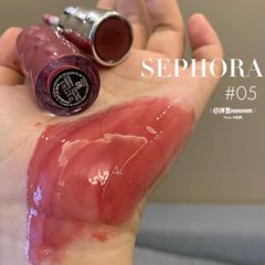 Son Bóng Sephora 05 Pump Up It Red - Son Lì Căng Mọng, Chất Son Mịn Màu Hồng Ngọt Ngào, Dễ Tán, Đầy Đặn, Làm Điểm Nhấn Môi