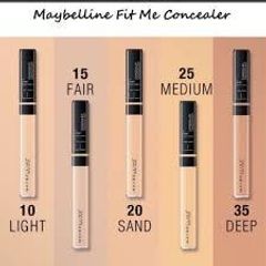 Kem Che Khuyết Điểm Maybelline Fit Me 6.8ml - Mịn Lì, Chống Thâm Mắt, Phù Hợp Mọi Loại Da, 10 Light - Bản Dupe Nars Radiant