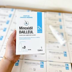 Xịt Mọc Tóc Minoxidil Bailleul 2% - Giải Pháp Ngăn Rụng Tóc và Kích Thích Mọc Tóc An Toàn, Hiệu Quả Cao, Được FDA Chứng Nhận