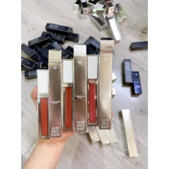 Son TOM FORD Gloss Luxe Solei Neige Collection 5.5ml - Phiên bản giới hạn màu trắng, nhẹ nhàng tiểu thư, dưỡng ẩm môi tuyệt vời