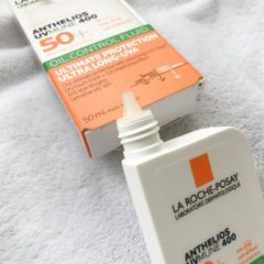 Kem Chống Nắng La Roche-Posay Anthelios UVmune 400 Oil Control Fluid SPF50+ 50ml - Bảo Vệ Da Lý Tưởng Cho Da Dầu, Không Bóng Nhờn, Thấm Nhanh