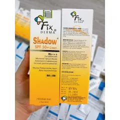 Kem Chống Nắng Fixderma Shadow SPF 50+ 75g - Bảo Vệ Da Mặt & Toàn Thân, Chống Nắng UVA/UVB, Chống Thấm Nước, Phù Hợp Với Da Nhạy Cảm