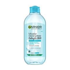 Nước Tẩy Trang Garnier Dành Cho Da Dầu, Mụn 400ml - Làm Sạch Sâu, Công Nghệ Micellar, Ngăn Ngừa Mụn, Dưỡng Sáng Da