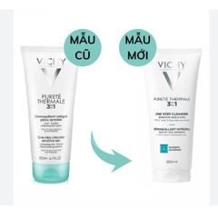 Sữa Rửa Mặt Tẩy Trang Vichy 3 Purete Thermale 3in1 One Step Cleanser 100ml