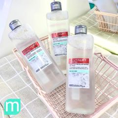 Nước Tẩy Trang L'Oréal Paris Revitalift Crystal Micellar Water 400ml - Dành cho Da Dầu, Làm Sạch Sâu, Không Cần Rửa Lại, Giúp Da Mịn Màng, Tươi Mát