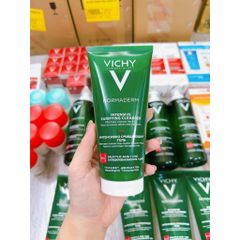 Sữa Rửa Mặt Vichy Normaderm Phytosolution Gel - Giúp Làm Sạch Sâu, Giảm Bã Nhờn, Ngăn Ngừa Mụn Cho Da Dầu, Da Nhạy Cảm