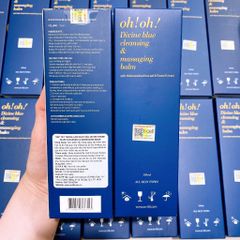 Sáp Tẩy Trang oh!oh! 150ml - Làm Sạch Sâu, Trẻ Hóa Da, Chiết Xuất Melia Azadirachta và Tảo Đỏ, Phù Hợp Với Mọi Loại Da
