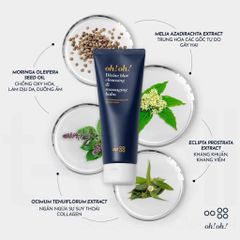 Sáp Tẩy Trang oh!oh! 150ml - Làm Sạch Sâu, Trẻ Hóa Da, Chiết Xuất Melia Azadirachta và Tảo Đỏ, Phù Hợp Với Mọi Loại Da