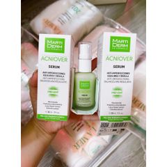 Serum Martiderm Acniover 30ml – Giảm Mụn, Kiểm Soát Nhờn Dành Cho Da Dầu Mụn, Tinh Chất Thấm Nhanh, Chống Viêm Da