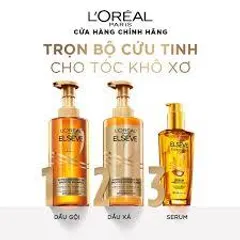 Dầu Gội Xả L'Oreal Paris Extraordinary Oil Dưỡng Tóc Suôn Mượt Tóc Cao Cấp 440ml
