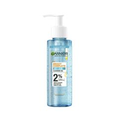 Gel Rửa Mặt Garnier Skin Naturals Bright Complete 120ml - Dịu Nhẹ Cho Da Dầu Mụn, Ngừa Mụn, Làm Sáng Da, 2% Salicylic BHA, Vitamin C