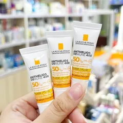 Kem Chống Nắng La Roche-Posay Anthelios Shaka Fluid SPF 50+ 3ml - Dạng Sữa Nhẹ, Không Nhờn Rít, Dành Cho Da Nhạy Cảm
