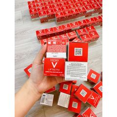 Kem Dưỡng Sáng Da Mờ Thâm Nám Ban Đêm Vichy Liftactiv Collagen Specialist 15ml - Chống Lão Hóa, Cung Cấp Độ Ẩm, Làm Đều Màu Da