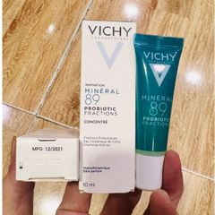 Serum Vichy Mineral 89 Probiotic 10ml - Cấp Ẩm, Tăng Cường Khoáng Chất, Phù Hợp Với Da Nhạy Cảm và Thiếu Độ Ẩm