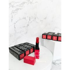 Son Nars Powermatte Mini 0.8g 132 Dragon Girl - Son Lì Đỏ Ruby Đẹp Mọi Tone Da, Độ Bám Cao, Không Lem, Không Trôi