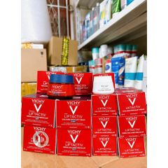 Kem Dưỡng Vichy Liftactiv Collagen Specialist Ngày & Đêm 50ml - Chống Lão Hóa, Làm Sáng Da, Tăng Độ Đàn Hồi Cho Mọi Loại Da