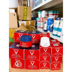 Kem Dưỡng Vichy Liftactiv Collagen Specialist Ngày & Đêm 50ml - Chống Lão Hóa, Làm Sáng Da, Tăng Độ Đàn Hồi Cho Mọi Loại Da