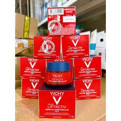 Kem Dưỡng Vichy Liftactiv Collagen Specialist Ngày & Đêm 50ml - Chống Lão Hóa, Làm Sáng Da, Tăng Độ Đàn Hồi Cho Mọi Loại Da