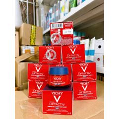 Kem Dưỡng Vichy Liftactiv Collagen Specialist Ngày & Đêm 50ml - Chống Lão Hóa, Làm Sáng Da, Tăng Độ Đàn Hồi Cho Mọi Loại Da