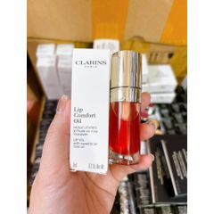 Son Dưỡng Clarins Lip Comfort Oil 7ml Màu 08 Trawberry (Đỏ Cam)