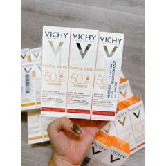Kem Chống Nắng Vichy Capital Soleil Anti-Ageing SPF50 - Bảo Vệ Da, Ngăn Ngừa Lão Hóa, Dưỡng Ẩm Da Nhạy Cảm 50ml