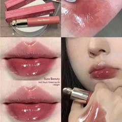 Son Bóng Rare Beauty Mini 1.37g - Màu Delight, Dưỡng Ẩm, Không Dính, Chất Son Lỏng Mướt, Đôi Môi Căng Bóng, Sáng Màu