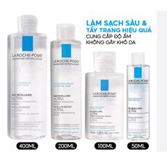Nước Tẩy Trang La Roche-Posay Effaclar 400ml - Sạch Sâu, Dành Cho Da Dầu, Da Nhạy Cảm, Giải Quyết Mụn, Dầu Thừa