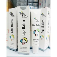 Son Dưỡng Môi Dạng Gel FIXDERMA 15ml - Giúp Giữ Ẩm, Mềm Mịn, Chống Nứt Nẻ, Vitamin C & E cho Môi Hồng Hào Tự Nhiên