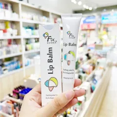 Son Dưỡng Môi Dạng Gel FIXDERMA 15ml - Giúp Giữ Ẩm, Mềm Mịn, Chống Nứt Nẻ, Vitamin C & E cho Môi Hồng Hào Tự Nhiên