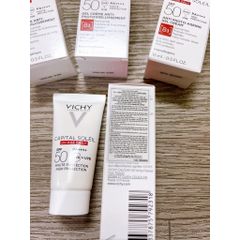 Gel Chống Nắng Vichy 15ml Capital Soleil UV Age Daily SPF 50 - Bảo Vệ Da, Ngừa Lão Hóa, Không Gây Mụn, Dành Cho Mọi Loại Da