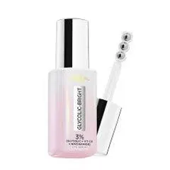 Serum L'Oreal Glycolic 20ml - Dưỡng Sáng và Mờ Thâm Vùng Mắt, Chống Lão Hoá, Giảm Quầng Thâm Mắt, Phổ Biến Chăm Sóc Da Mặt