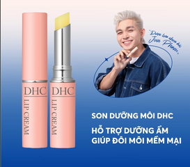 (Fullbox) Son Dưỡng Môi DHC Lip Cream 1.5g - Dưỡng Ẩm, Làm Mềm Môi, Chống Khô Nứt, Xuất Xứ Nhật Bản