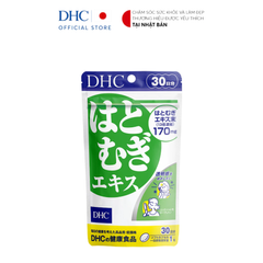 Viên Uống DHC Adlay Extract 30 Ngày - Thực Phẩm Bảo Vệ Sức Khỏe, Hỗ Trợ Làn Da Sáng Mịn, Xuất Xứ Nhật Bản