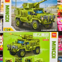 MINGDI K3093 Bộ lắp ráp mô hình xe ô tô TF-1 A Sharp Weapon of the country