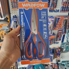 Kéo Nhà Bếp Đa Năng WADFOW WSX1602 - Dài 210mm, Lưỡi Thép Không Gỉ Sắc Bén, Tay Cầm Chống Trượt - Cắt Gà, Rau, Thực Phẩm Dễ Dàng