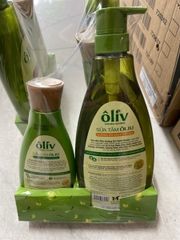Sữa tắm ôliv dưỡng ẩm sạch khuẩn ANTI BACTERIA 650ml (tặng chai 165ml)